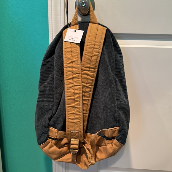 O'Neill Bags Teal Blue Oneill Shoreline Cord Backpack New With Tags